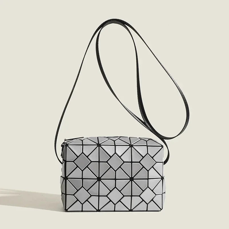 Liora Geogrid Crossbody Bag