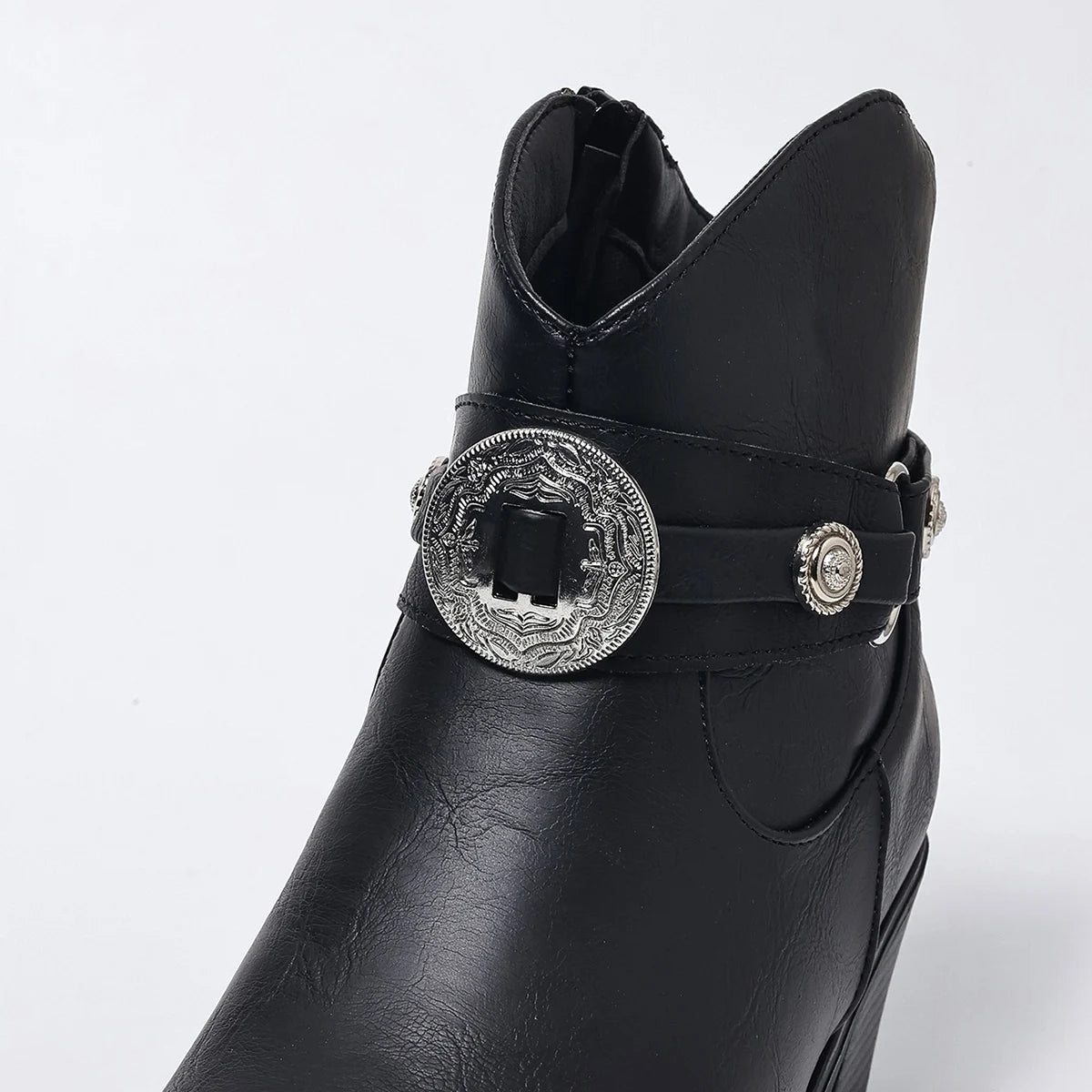 Sadie Western Buckle Boots