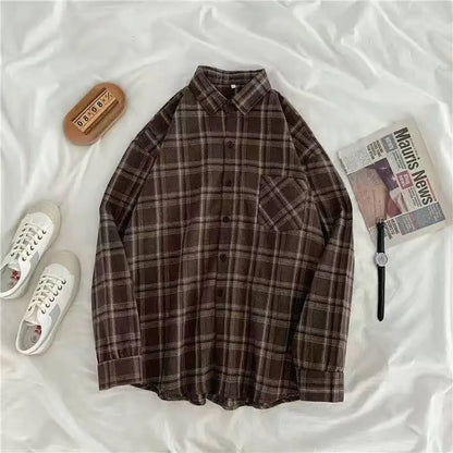 Oversized Women's Plaid