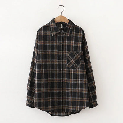 Oversized Women's Plaid