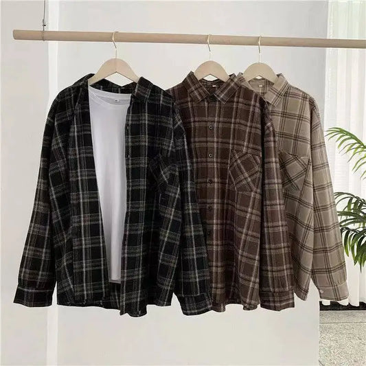 Oversized Women's Plaid