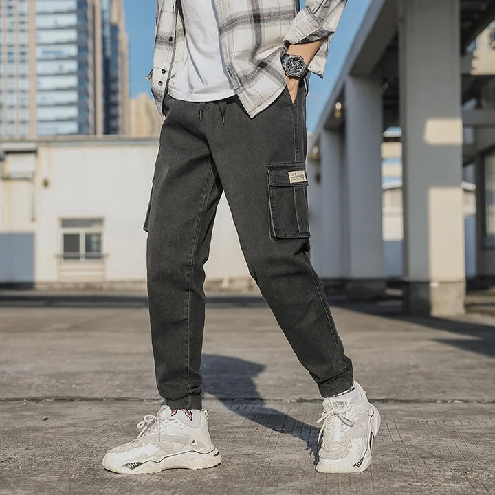 Crossfade Denim Joggers