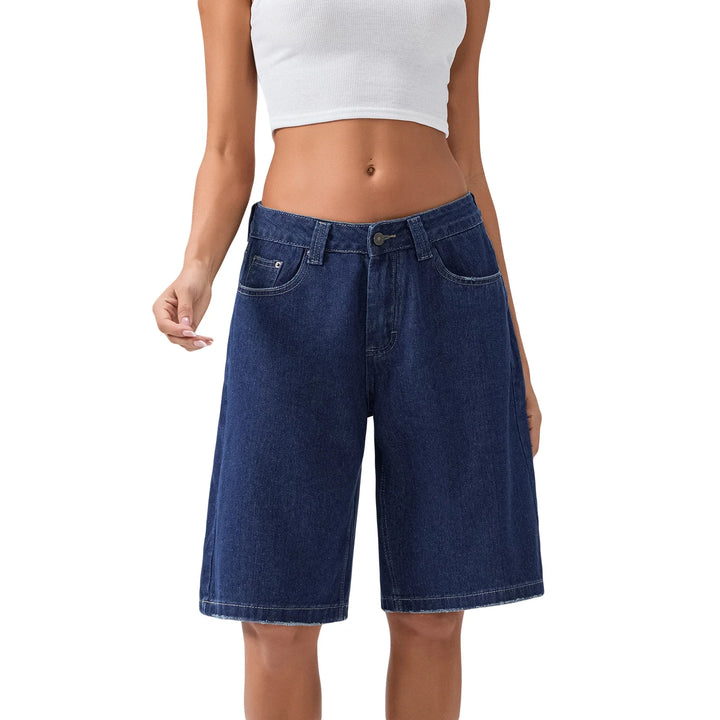 Olivette Bermuda Denim Shorts