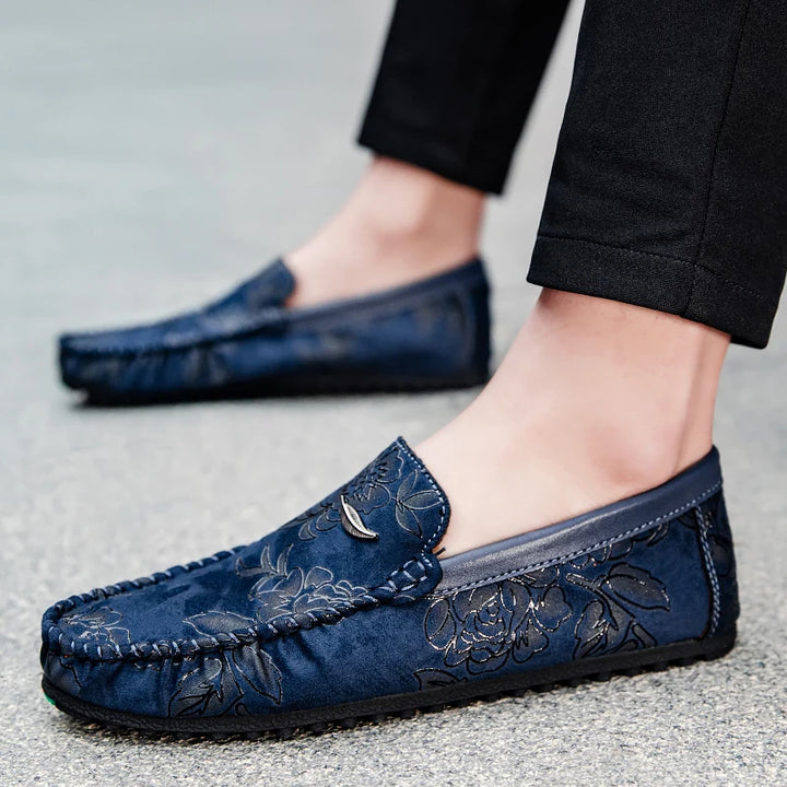 Wolfe Embossed Loafers
