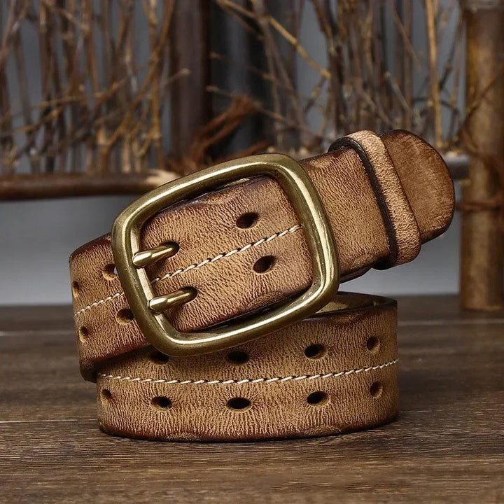 Brassline Genuine Leather Belt