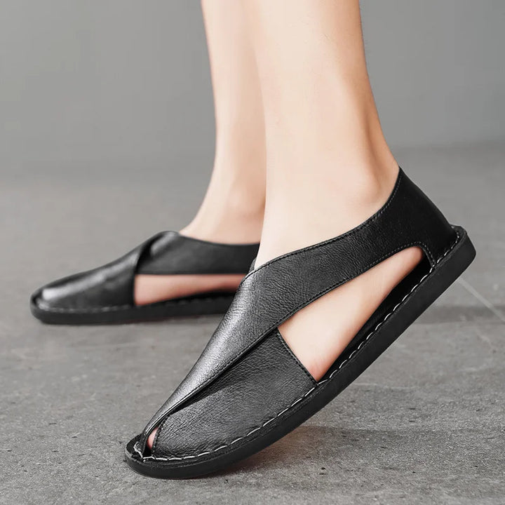 Averro Leather Slip-Ons
