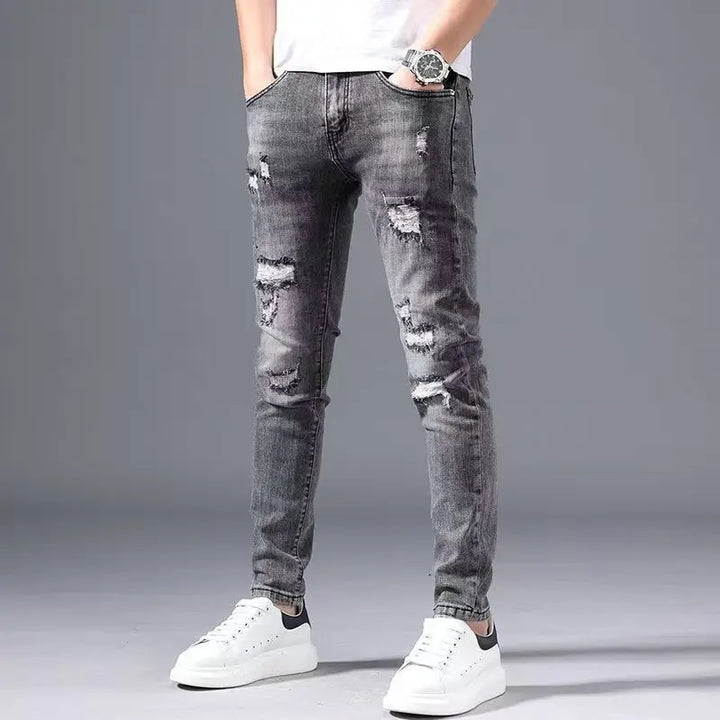 Crater Ripped Jeans