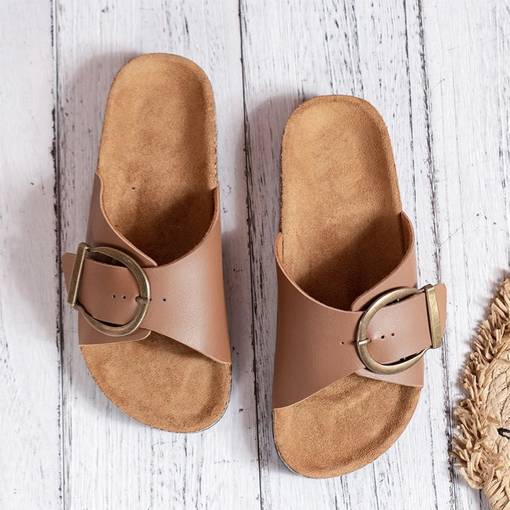 Amara Buckle Mules