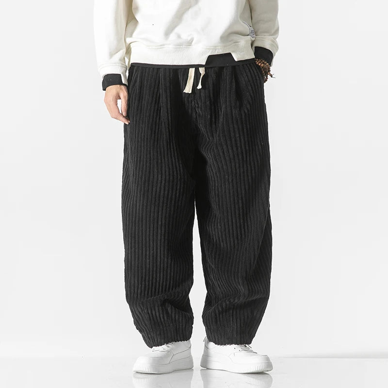 Relaxed Corduroy Trousers