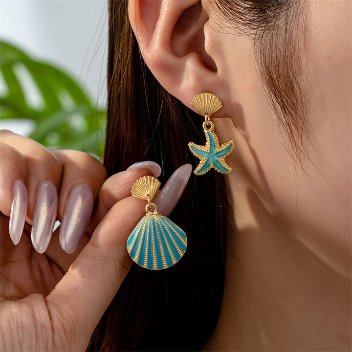 Coastline Charm Earrings Set