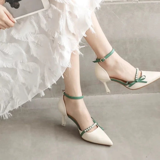 Loire Pearl Heels