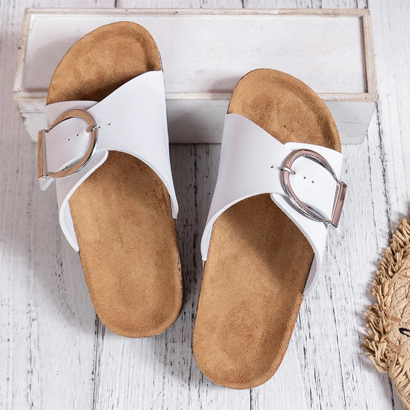 Amara Buckle Mules