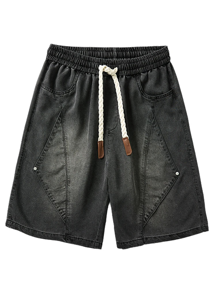 Vertex Washed Denim Shorts