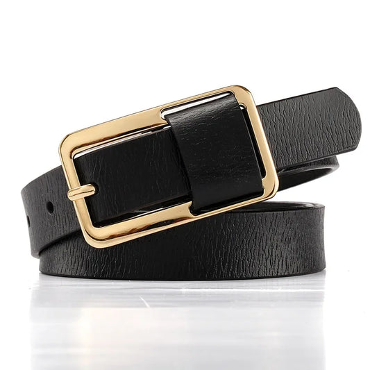 Sophia Square-Buckle Belt
