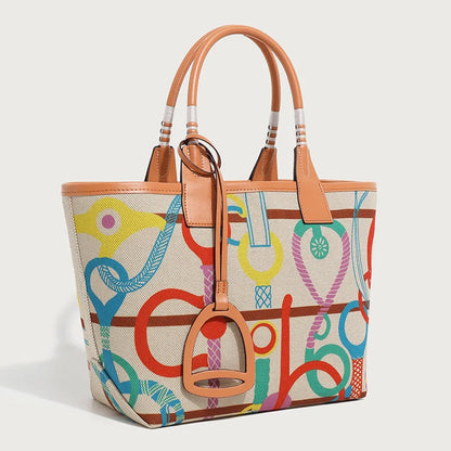 Carra Print Market Tote