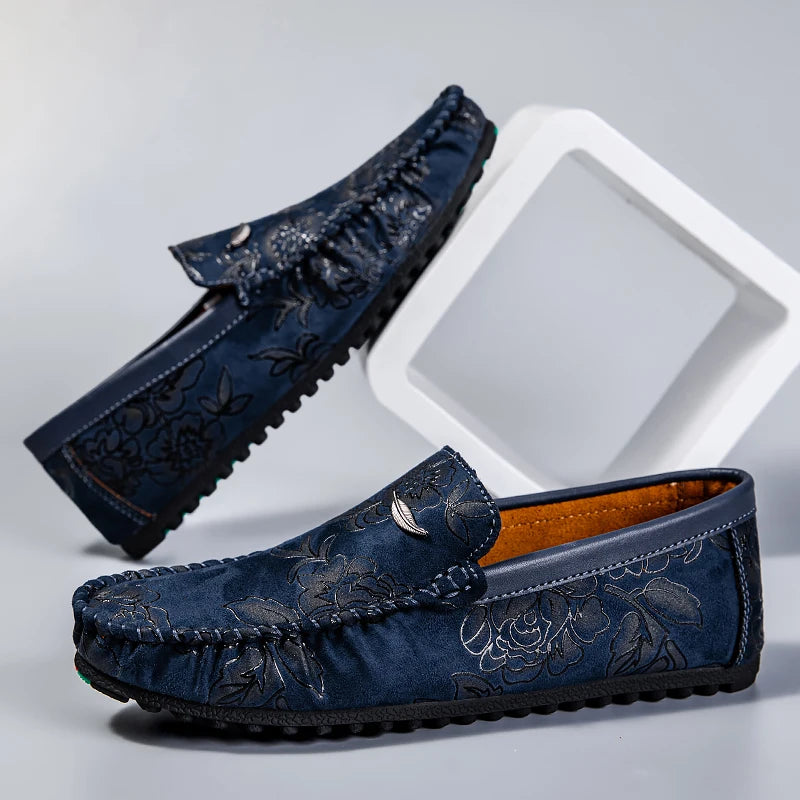 Wolfe Embossed Loafers