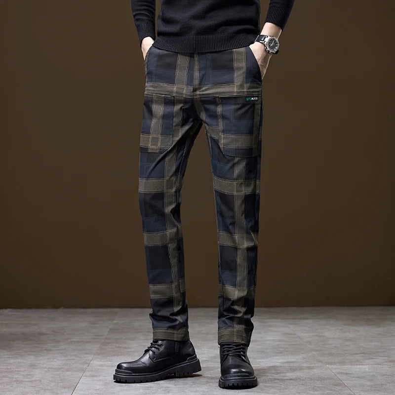 Barron Plaid Trousers