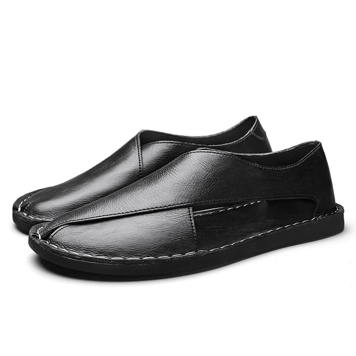 Averro Leather Slip-Ons