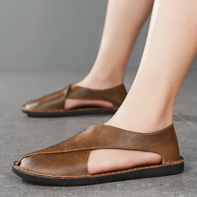 Averro Leather Slip-Ons