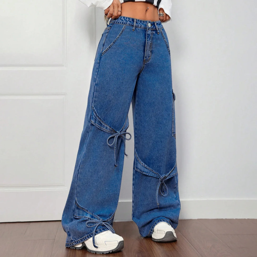 Lexie Ribbon Waist Jeans