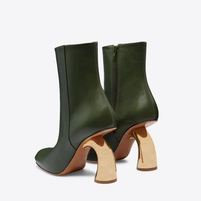 Avant-Garde Arch Heel Boots