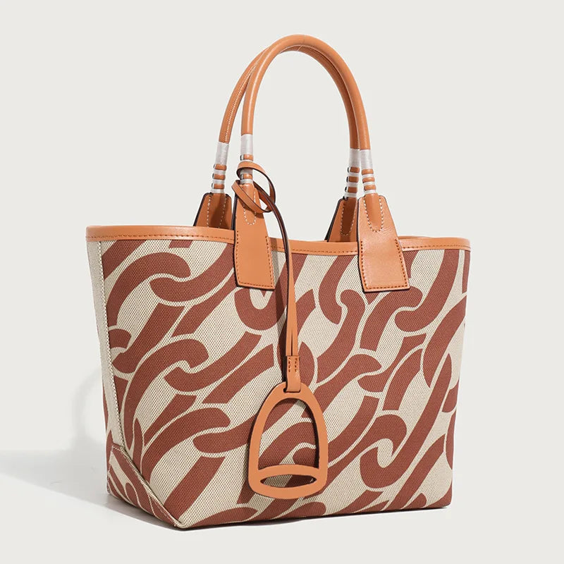 Carra Print Market Tote