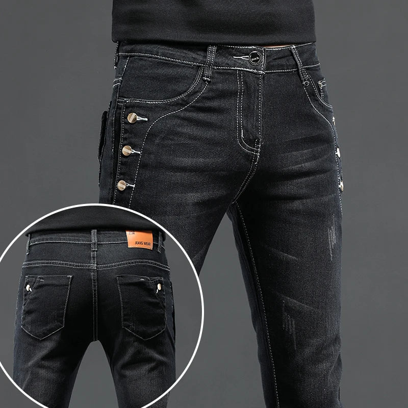 Axel Button Jeans