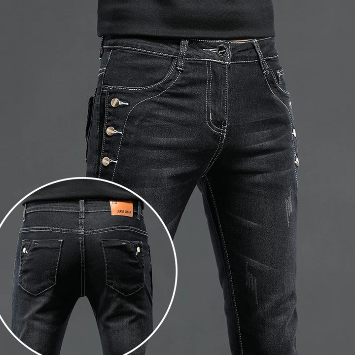 Axel Button Jeans