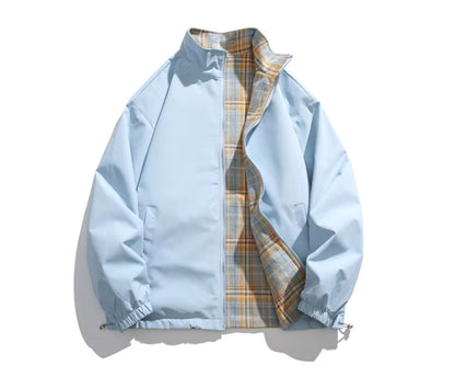 Men's Reversible Plaid Jacket