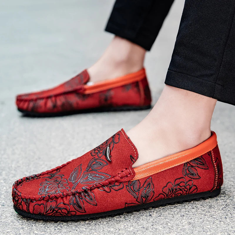 Wolfe Embossed Loafers