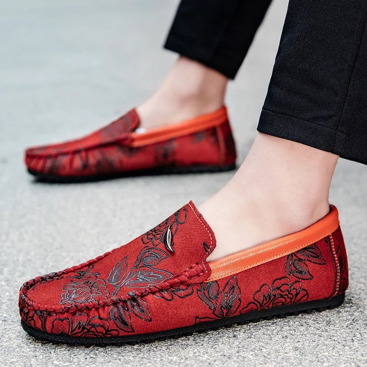 Wolfe Embossed Loafers