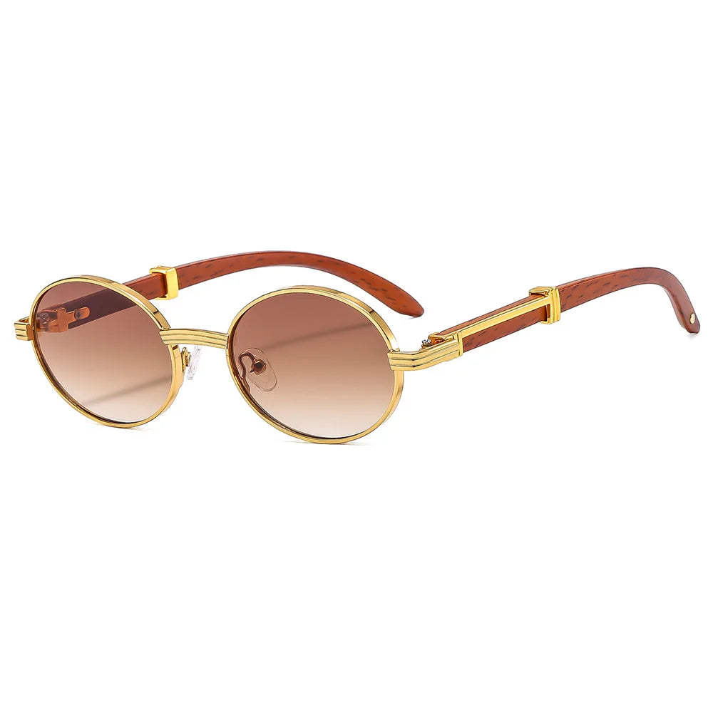 Elowen Oval Frame Sunglasses