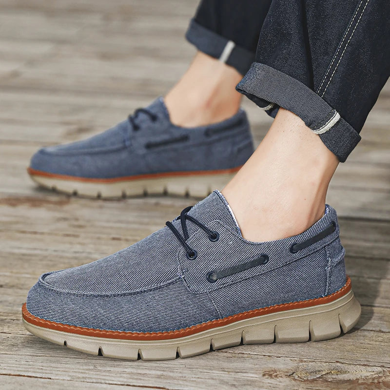 Clive Canvas Slip-Ons
