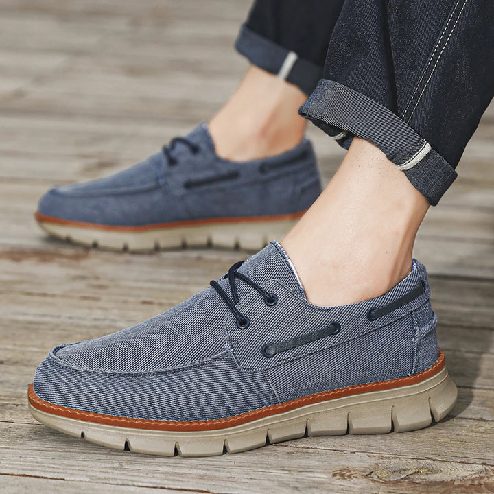 Clive Canvas Slip-Ons