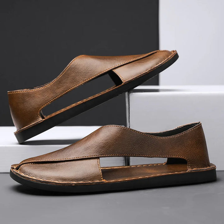 Averro Leather Slip-Ons