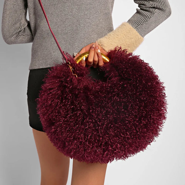 Lucia Plush Handbag