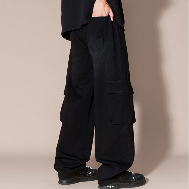 Gridline Cargo Jeans