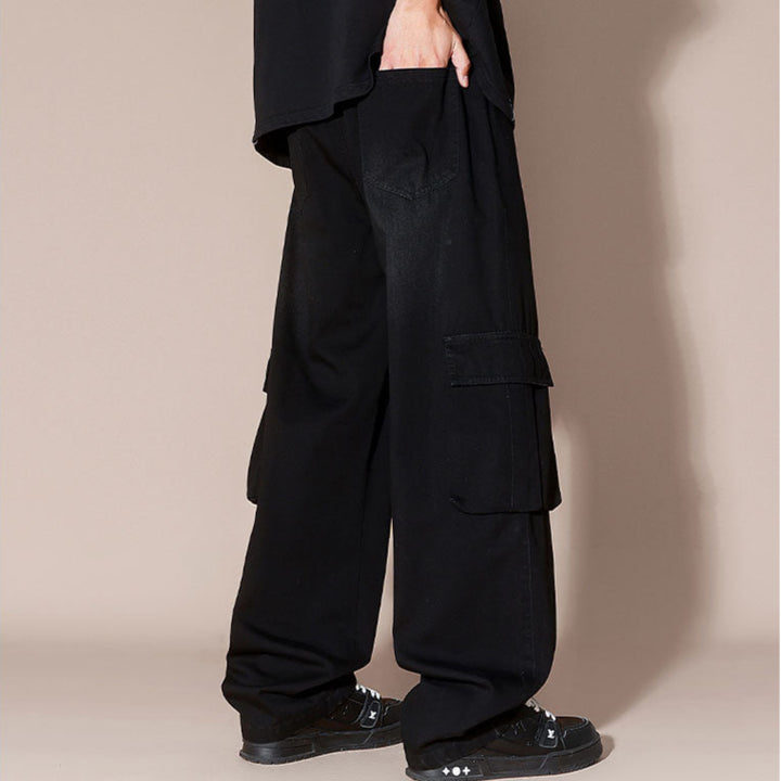 Gridline Cargo Jeans