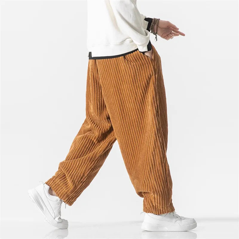 Relaxed Corduroy Trousers