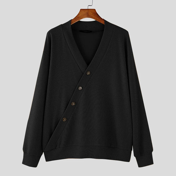 Rowen Cross-Button Cardigan
