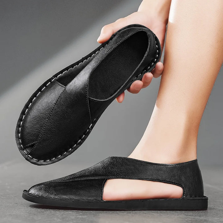 Averro Leather Slip-Ons