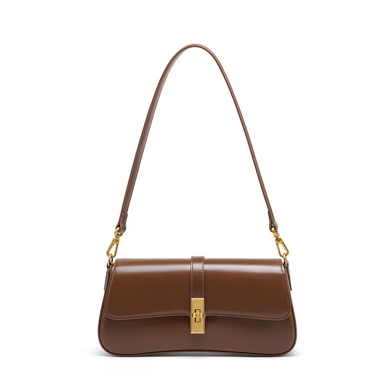 Vauréne Leather Shoulder Bag