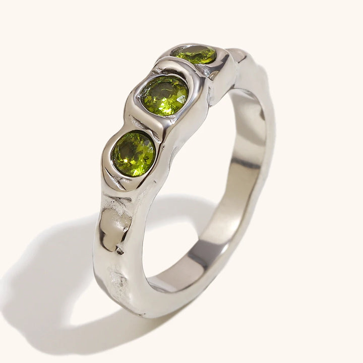 Lyra Gemstone Ring