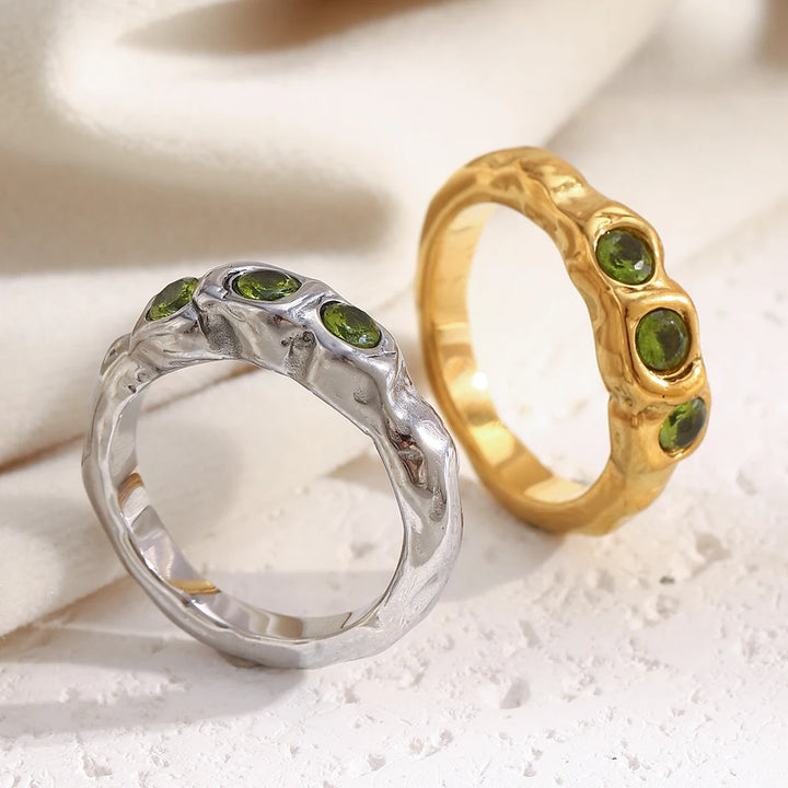 Lyra Gemstone Ring