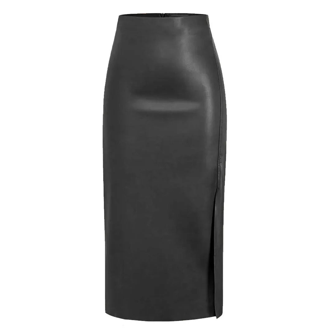 Verona Faux Leather Skirt