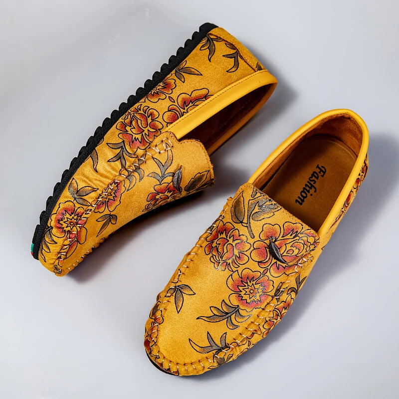 Wolfe Embossed Loafers