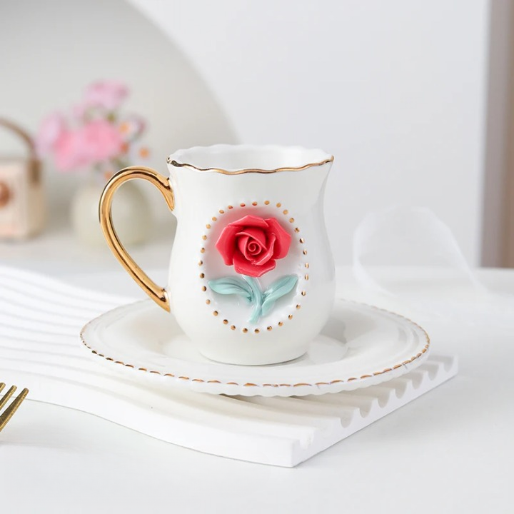 Camélia Ceramic Set