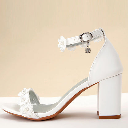 Cher Floral Heels