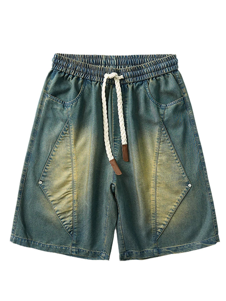 Vertex Washed Denim Shorts