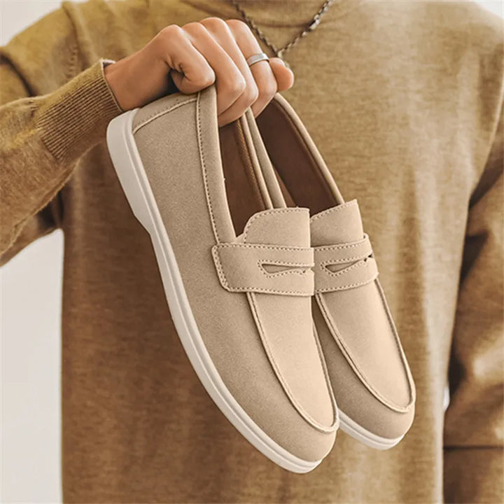 Harmon Suede Leather Loafers